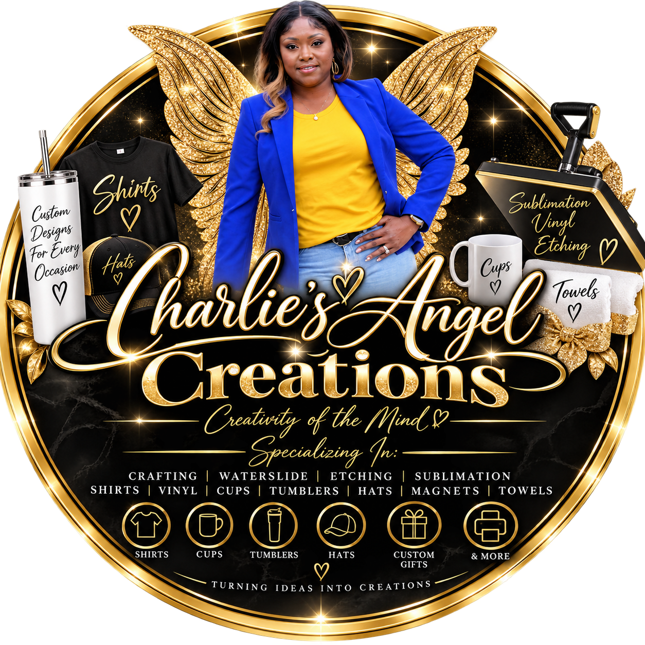 Charlie’s Angel Creations logo
