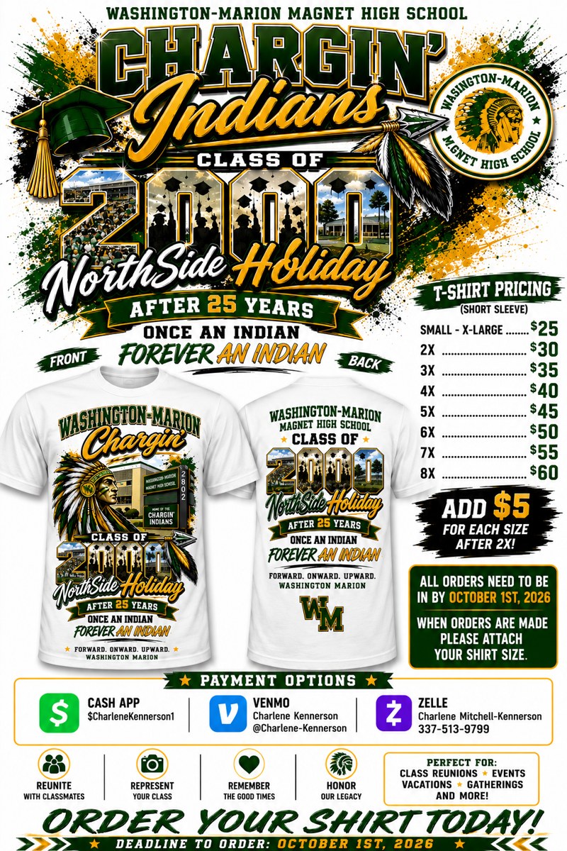 NorthSide Holiday front and personalized back